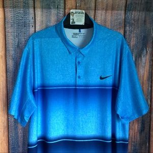 NIKE Golf Standard Fit Polyester Golf Polo Shirt